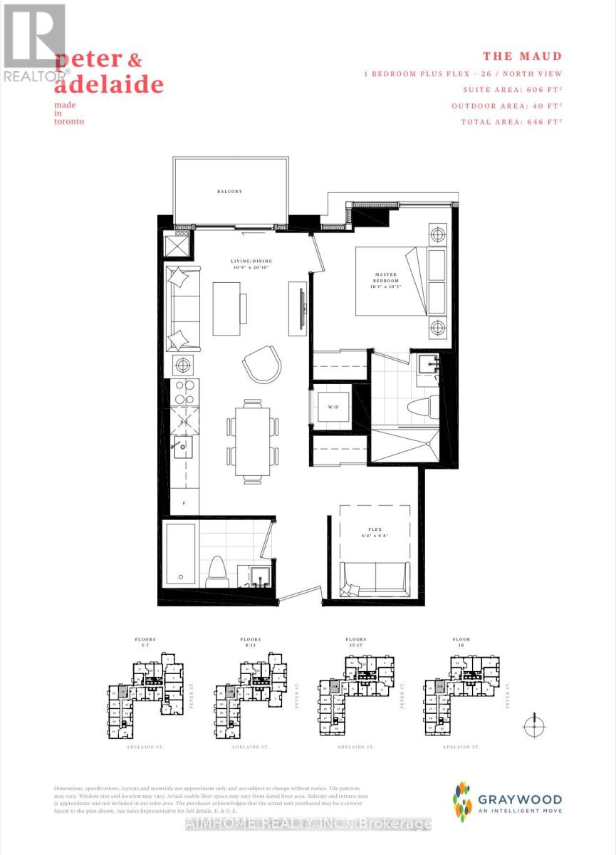 1721 - 108 Peter Street, Toronto, Ontario  M5V 0W2 - Photo 22 - C12450650