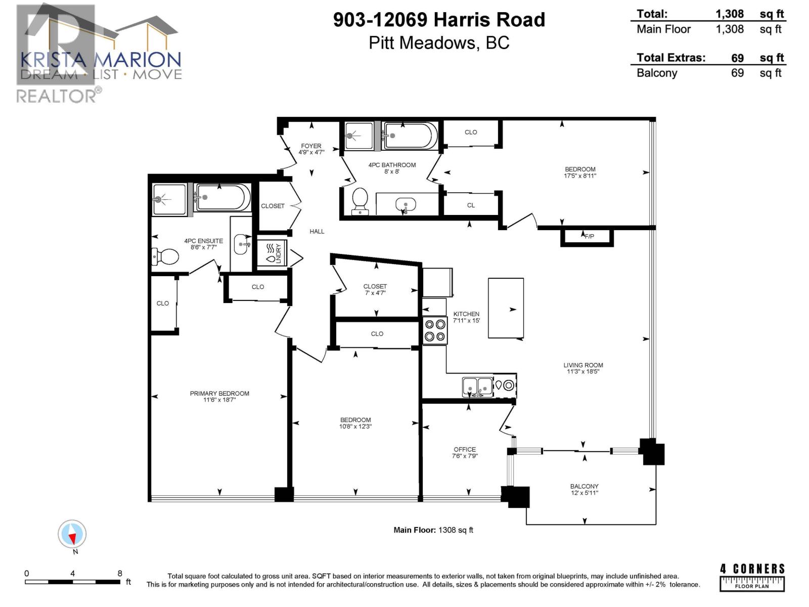 903 12069 Harris Road, Pitt Meadows, British Columbia  V3Y 0C8 - Photo 27 - R3056455