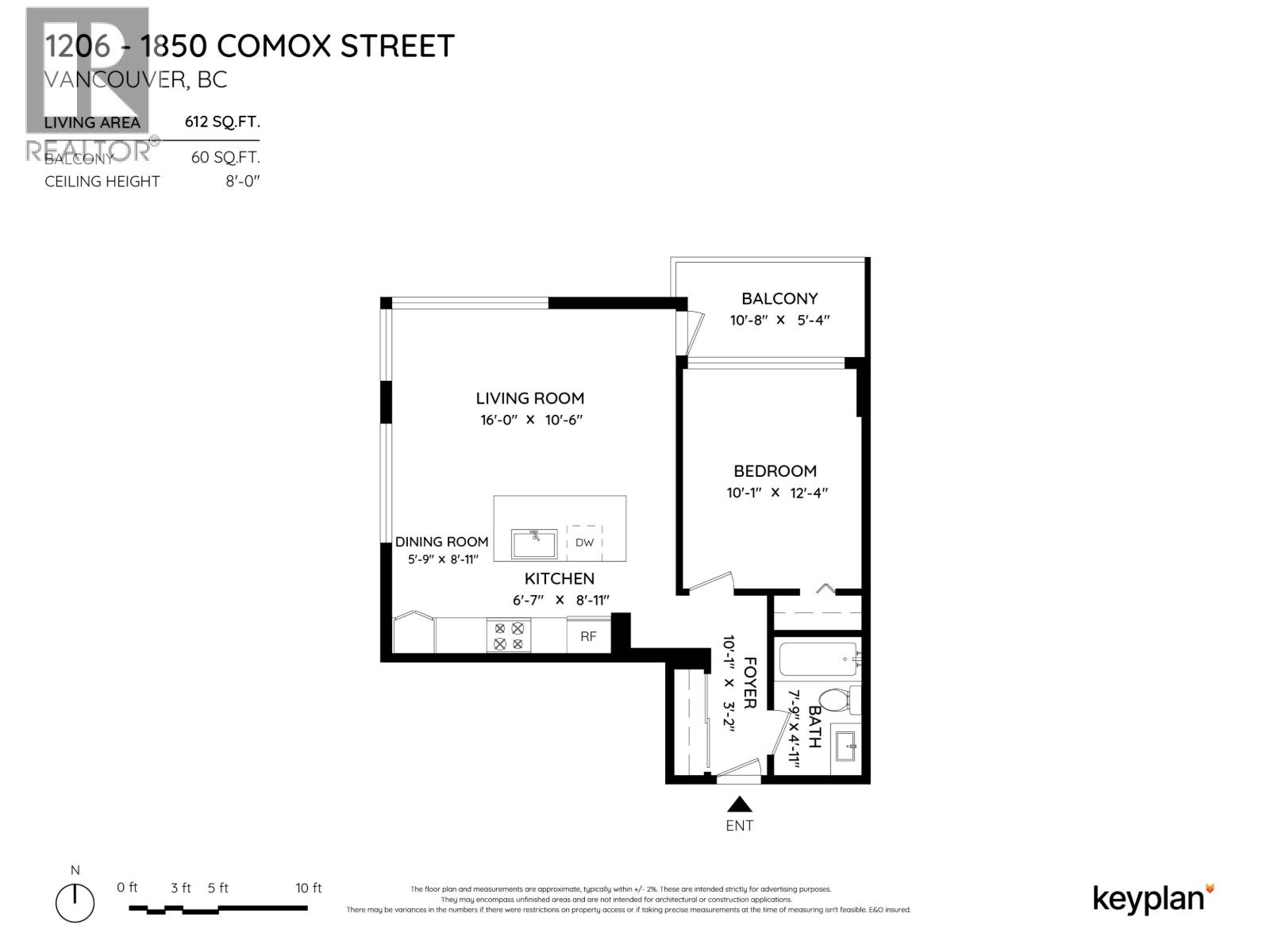 1206 1850 Comox Street, Vancouver, British Columbia  V6G 1R3 - Photo 32 - R3056497