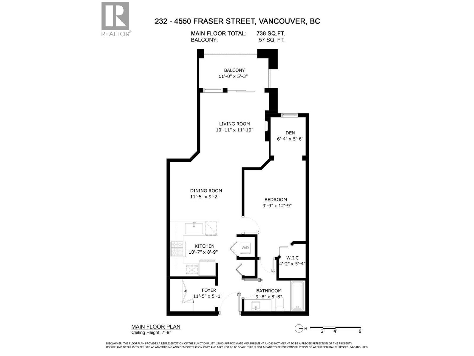 232 4550 Fraser Street, Vancouver, British Columbia  V5V 4G8 - Photo 25 - R3056543