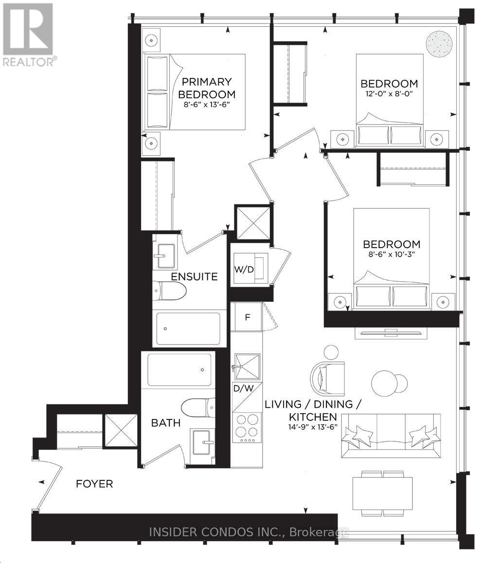 4209 - 8 Wellesley Street W, Toronto, Ontario  M4Y 0J5 - Photo 6 - C12450844