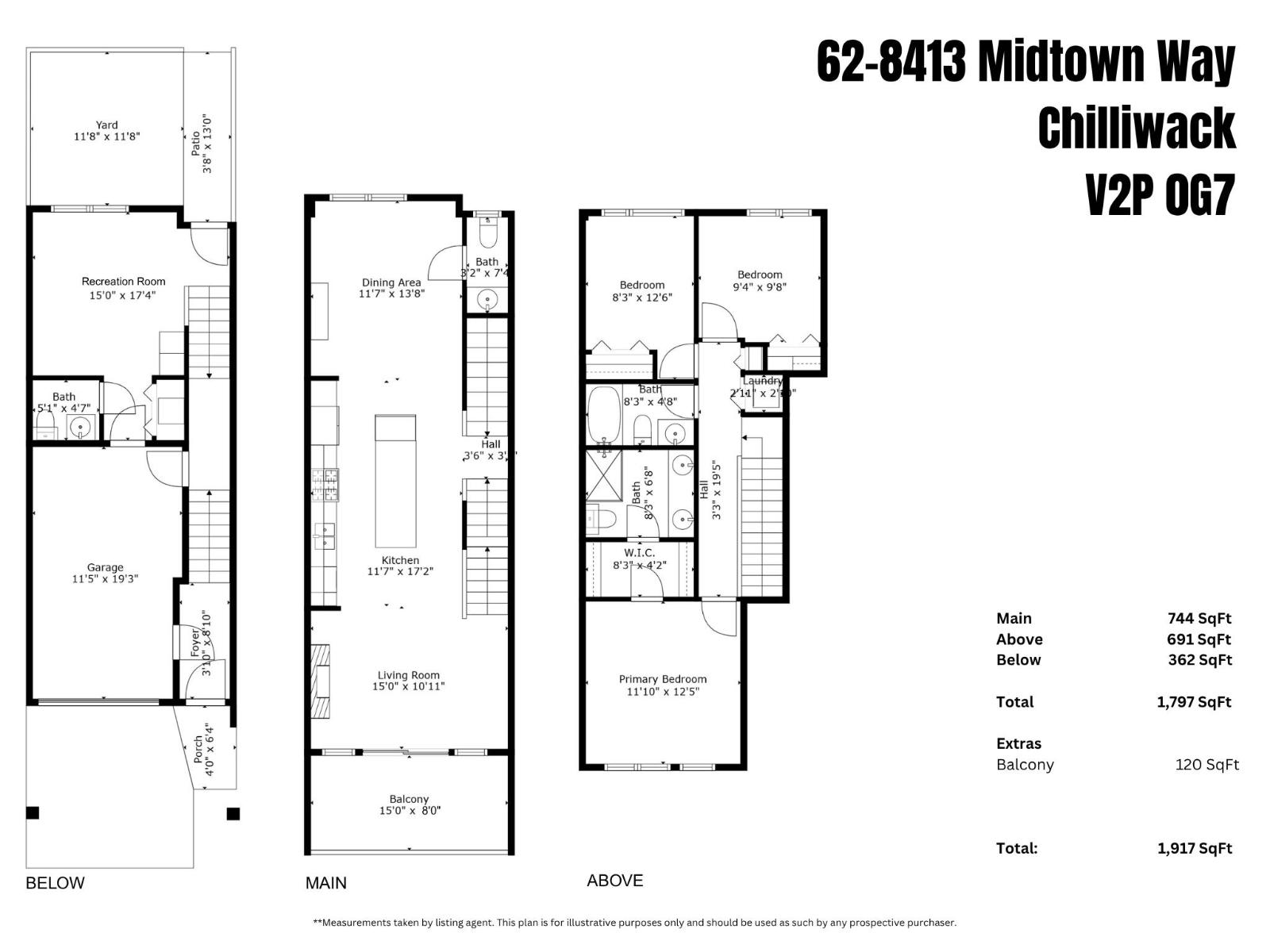 62 8413 Midtown Way, Chilliwack Proper South, Chilliwack, British Columbia  V2P 0G7 - Photo 6 - R3032342