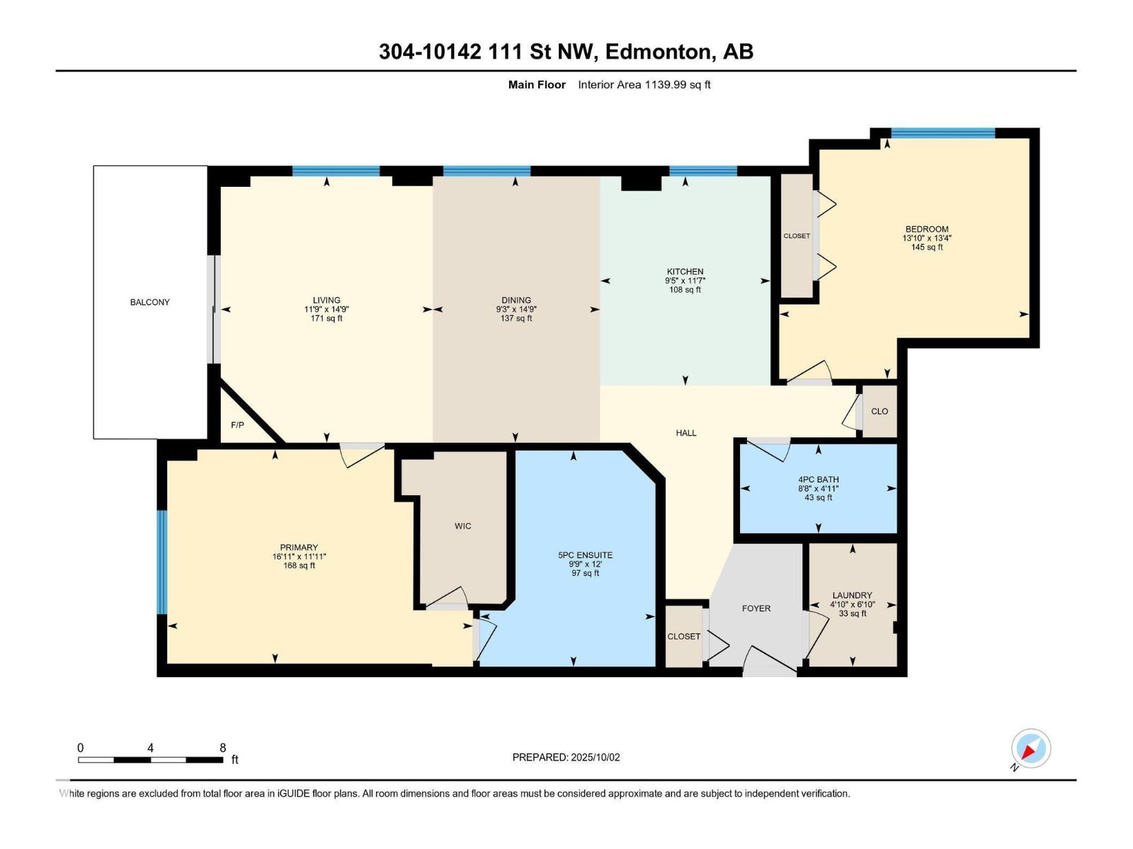 #304 10142 111 St Nw, Edmonton, Alberta  T5K 1K6 - Photo 41 - E4461254