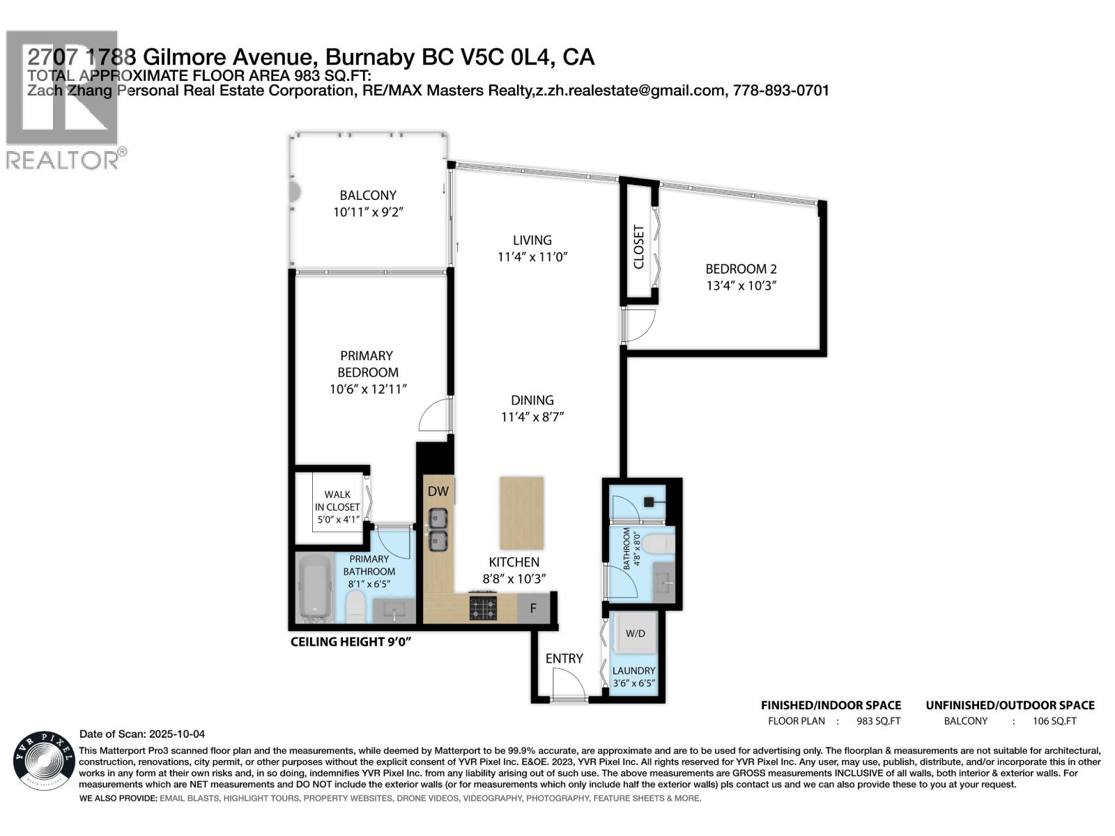 2707 1788 Gilmore Avenue, Burnaby, British Columbia  V5C 0L5 - Photo 31 - R3051129