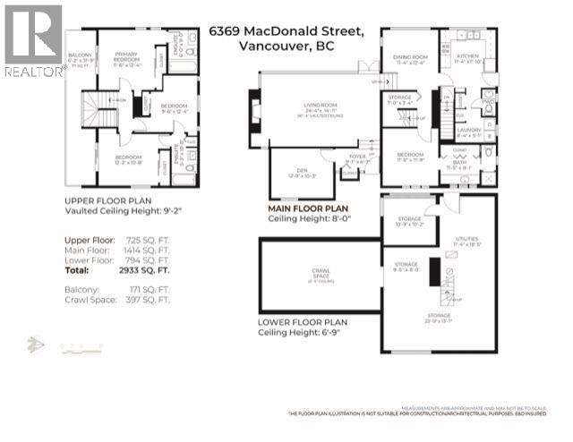6369 Macdonald Street, Vancouver, British Columbia  V6N 1E8 - Photo 3 - R3055589