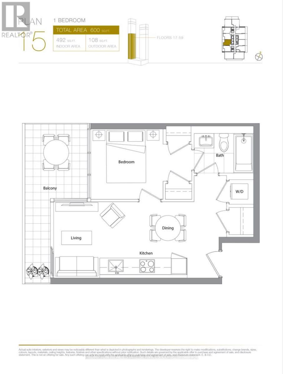 5715 - 3 Concord Cityplace Way, Toronto, Ontario  M5V 0X4 - Photo 2 - C12451681