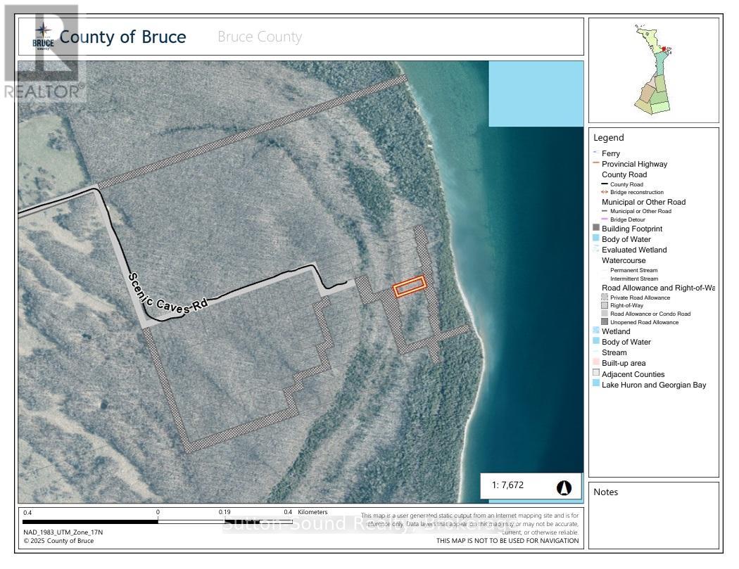Pt Lt 9 Con 14 Ebr Pt 5 Concession, Northern Bruce Peninsula, Ontario  N0H 1W0 - Photo 1 - X12121912