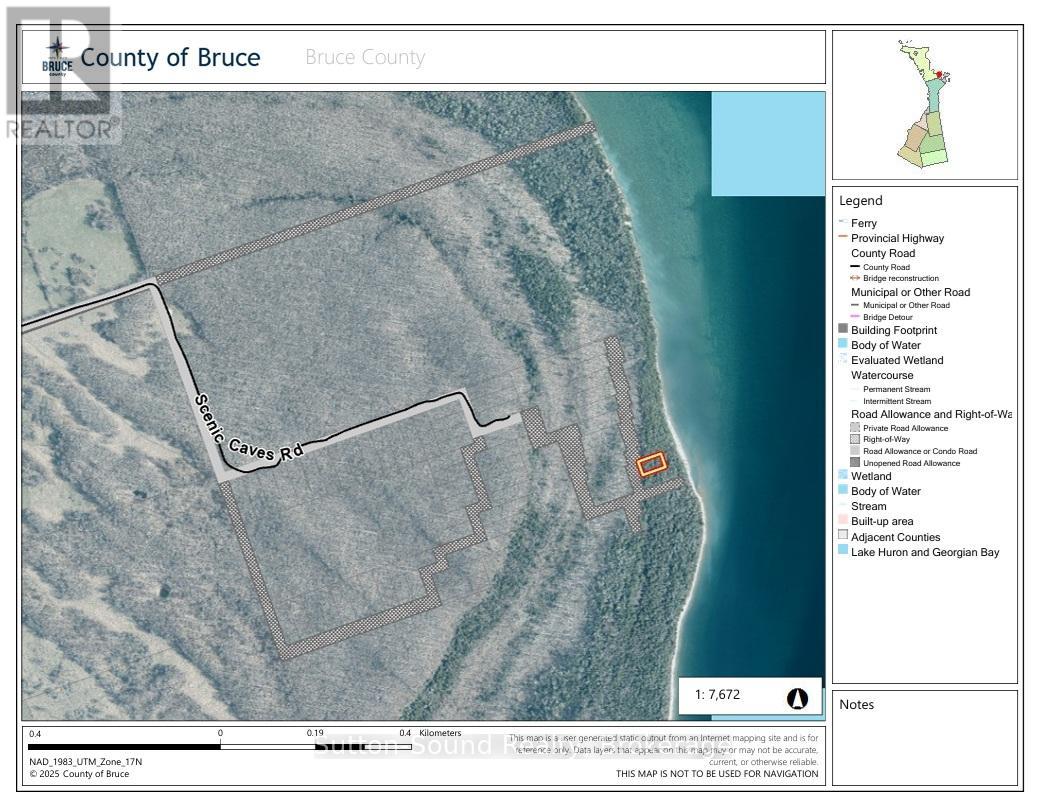 Pt Lt 9 Con 14 Ebr Pt 7 (3r728) Concession, Northern Bruce Peninsula, Ontario  N0H 1W0 - Photo 1 - X12121915