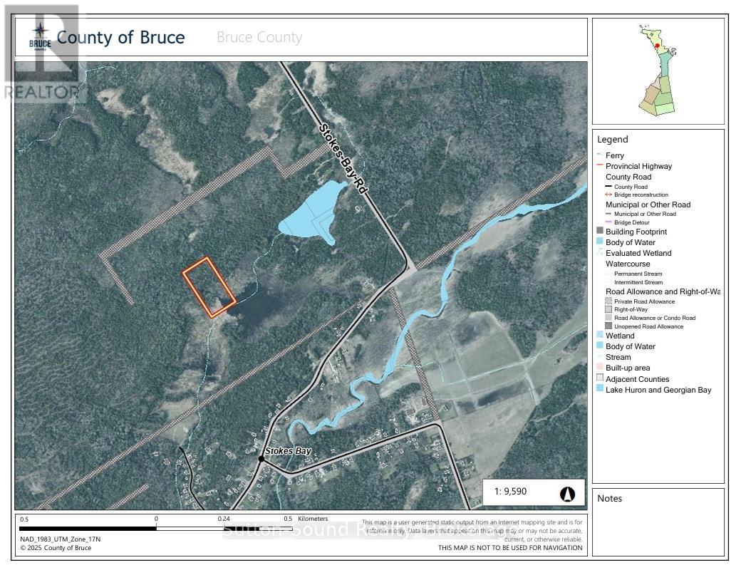 Pt Lt 1 Con 3 Wbr (Fourthly) Concession, Northern Bruce Peninsula, Ontario  N0H 1W0 - Photo 1 - X12121922