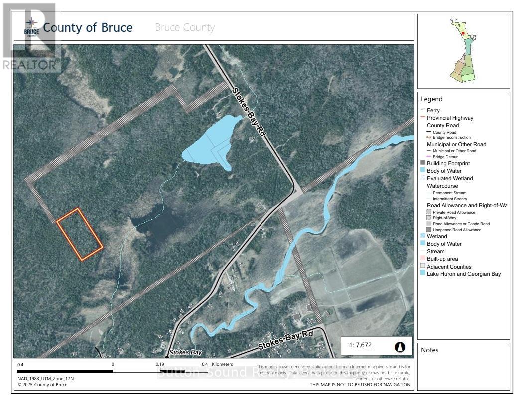 Pt Lt 1 Con 3 Wbr (Fifthly) Concession, Northern Bruce Peninsula, Ontario  N0H 1W0 - Photo 1 - X12121921