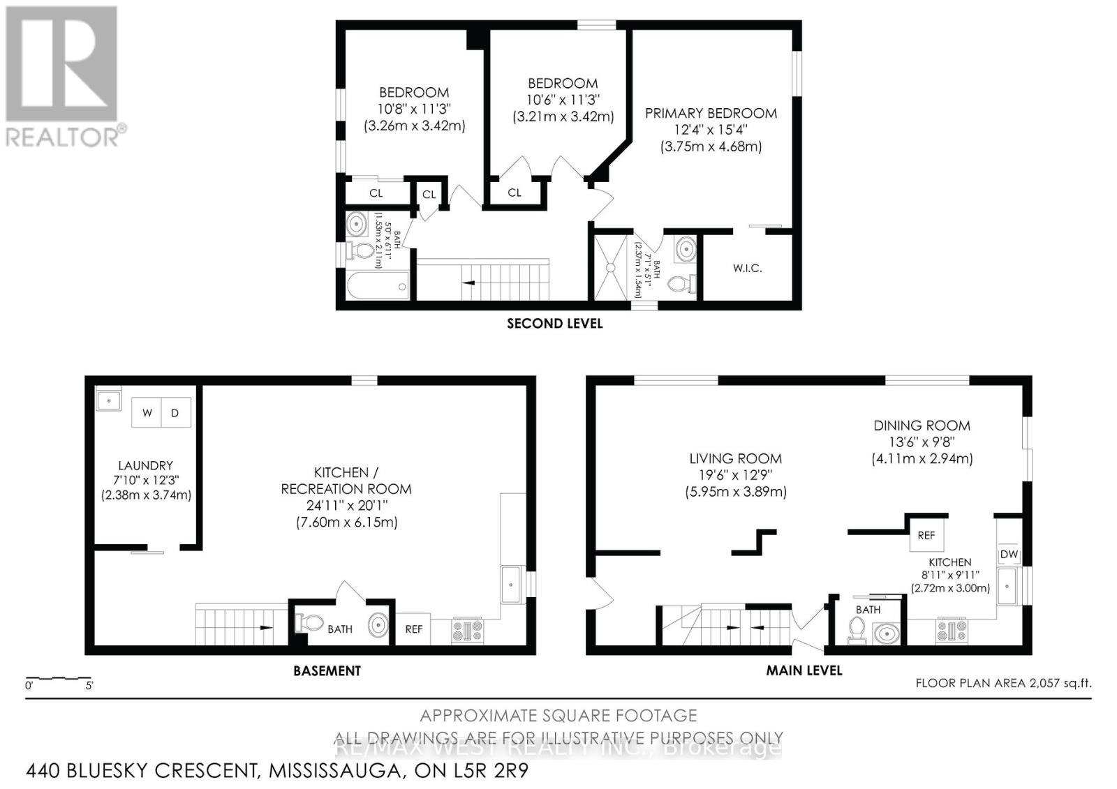 440 Bluesky Crescent, Mississauga, Ontario  L5R 2R9 - Photo 40 - W12446066