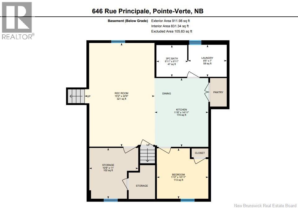 646 Principale, Pointe-Verte, New Brunswick  E8J 3A1 - Photo 44 - NB128240