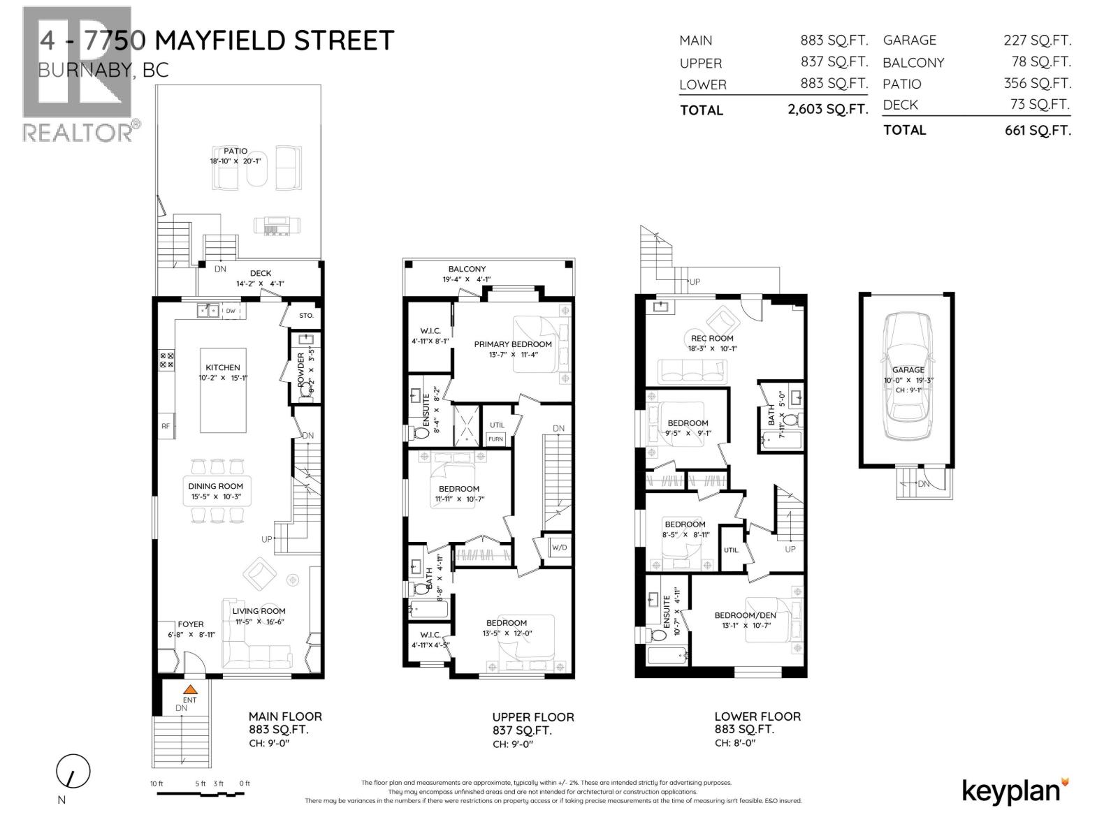 4 7750 Mayfield Street, Burnaby, British Columbia  V5E 2J6 - Photo 3 - R3056506