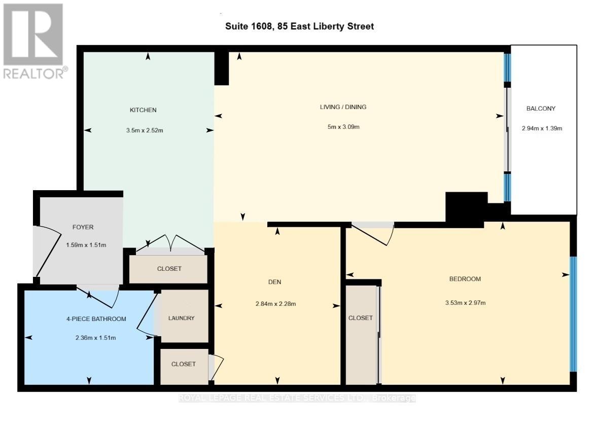 1608 - 85 East Liberty Street, Toronto, Ontario  M6K 3R4 - Photo 41 - C12408510