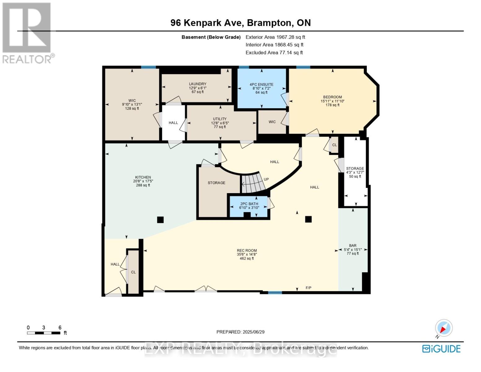 96 Kenpark Avenue, Brampton, Ontario  L6Z 3K4 - Photo 48 - W12258009