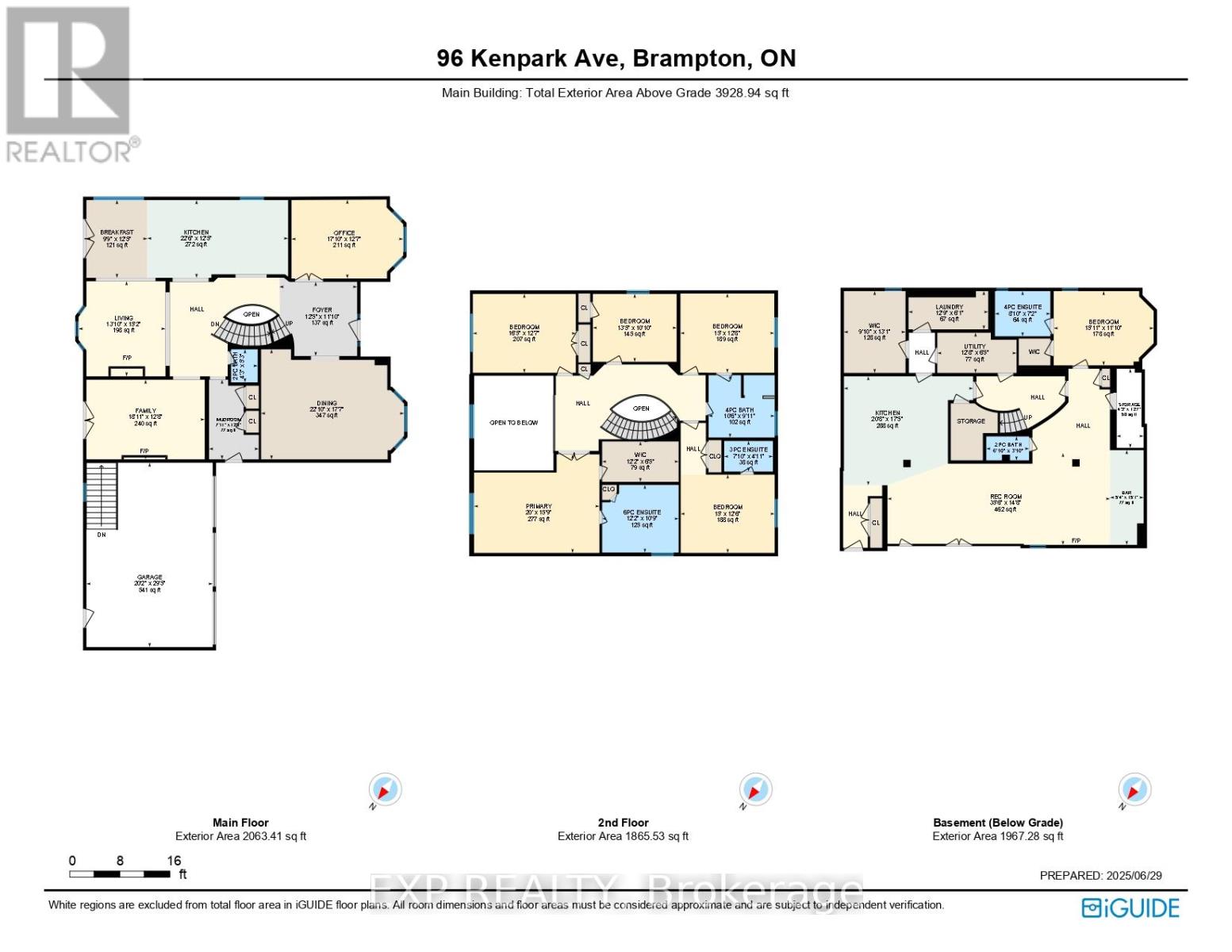 96 Kenpark Avenue, Brampton, Ontario  L6Z 3K4 - Photo 49 - W12258009