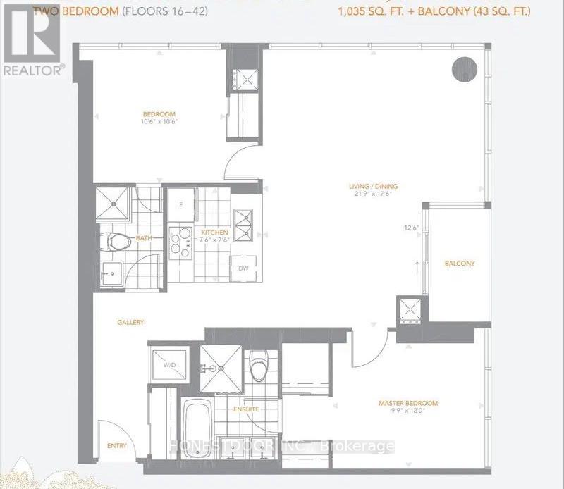 3304 - 295 Adelaide Street W, Toronto, Ontario  M5V 0L4 - Photo 9 - C12452634