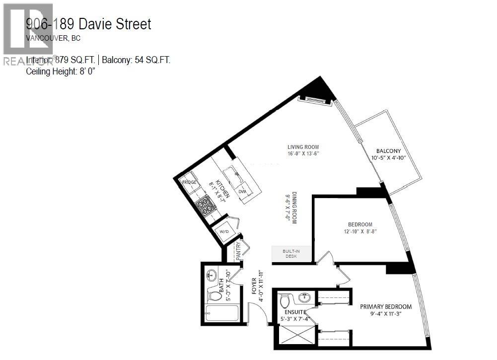 906 189 Davie Street, Vancouver, British Columbia  V6Z 2X9 - Photo 36 - R3056893
