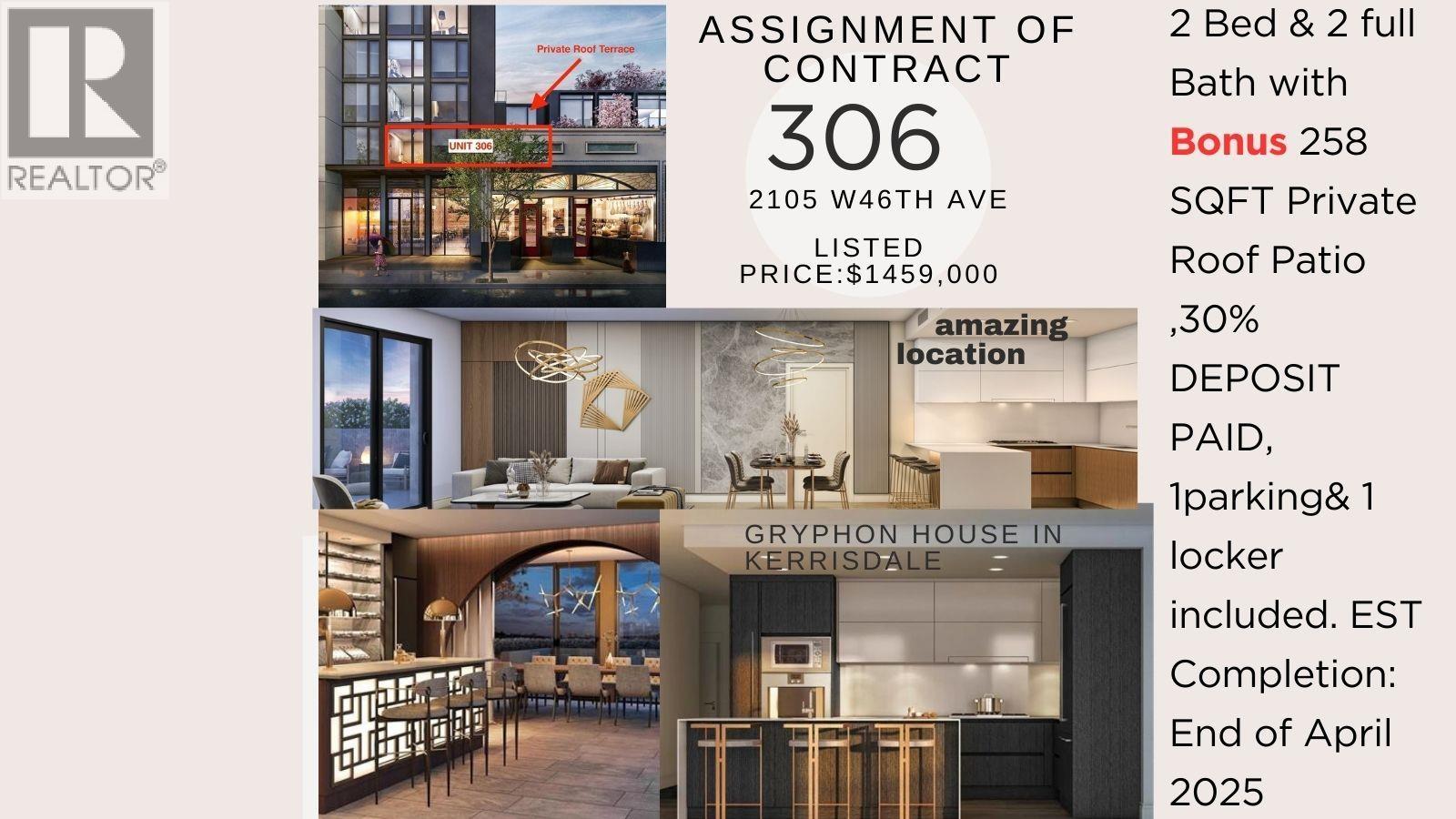 306 2105 W 46th Avenue, Vancouver, British Columbia  V6M 2L1 - Photo 2 - R3056905