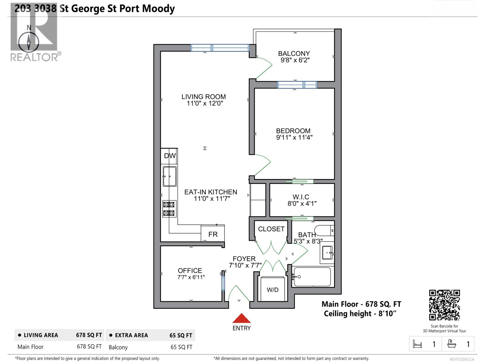 203 3038 St George Street, Port Moody, British Columbia  V3H 0L3 - Photo 27 - R3056993