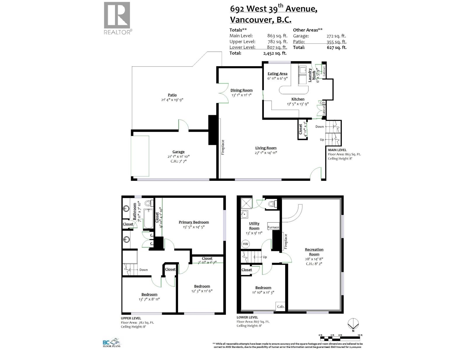 692 W 39th Avenue, Vancouver, British Columbia  V5Z 2M3 - Photo 2 - R3054619
