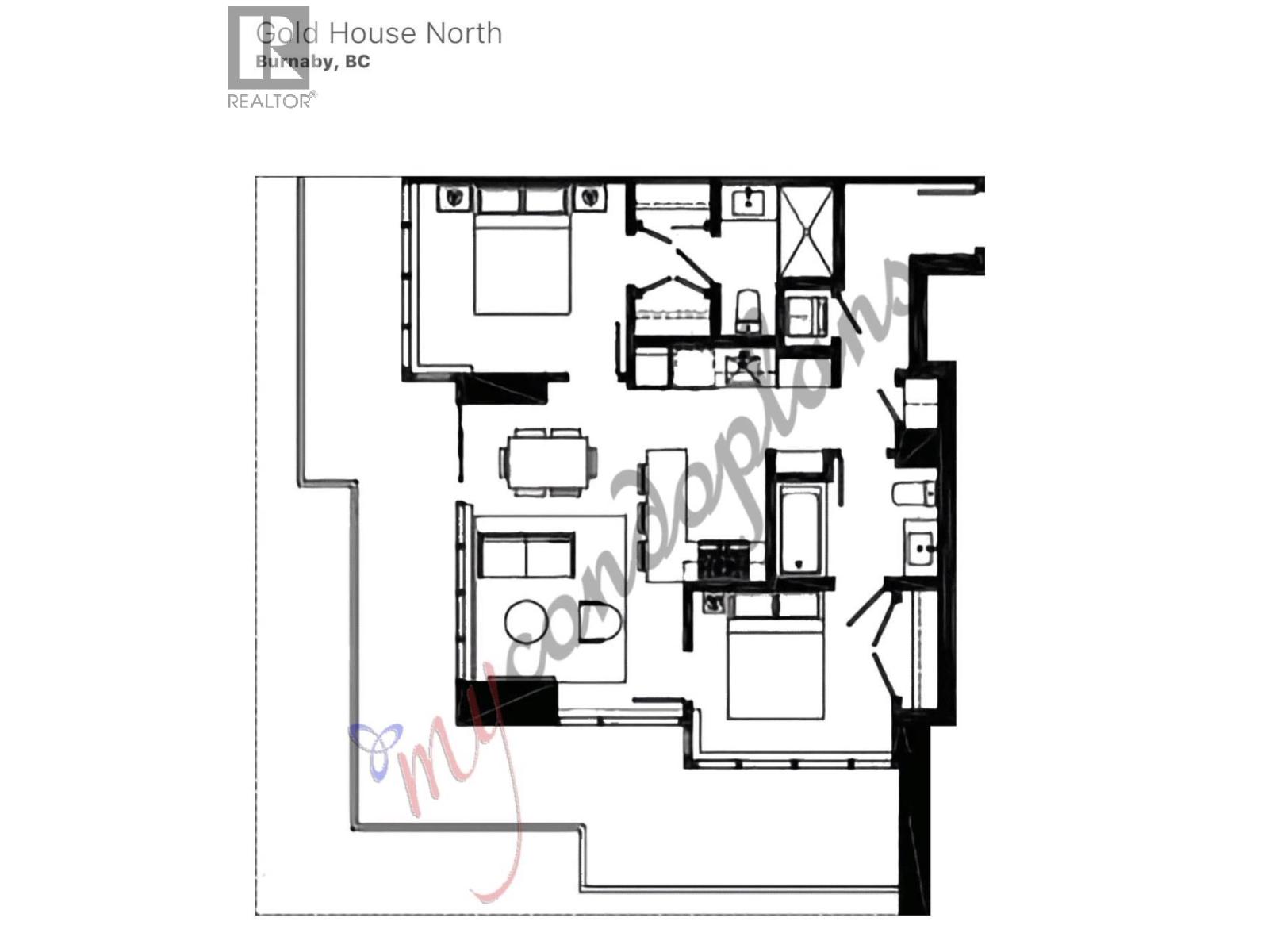 1806 6383 Mckay Avenue, Burnaby, British Columbia  V5H 0H8 - Photo 10 - R3056957