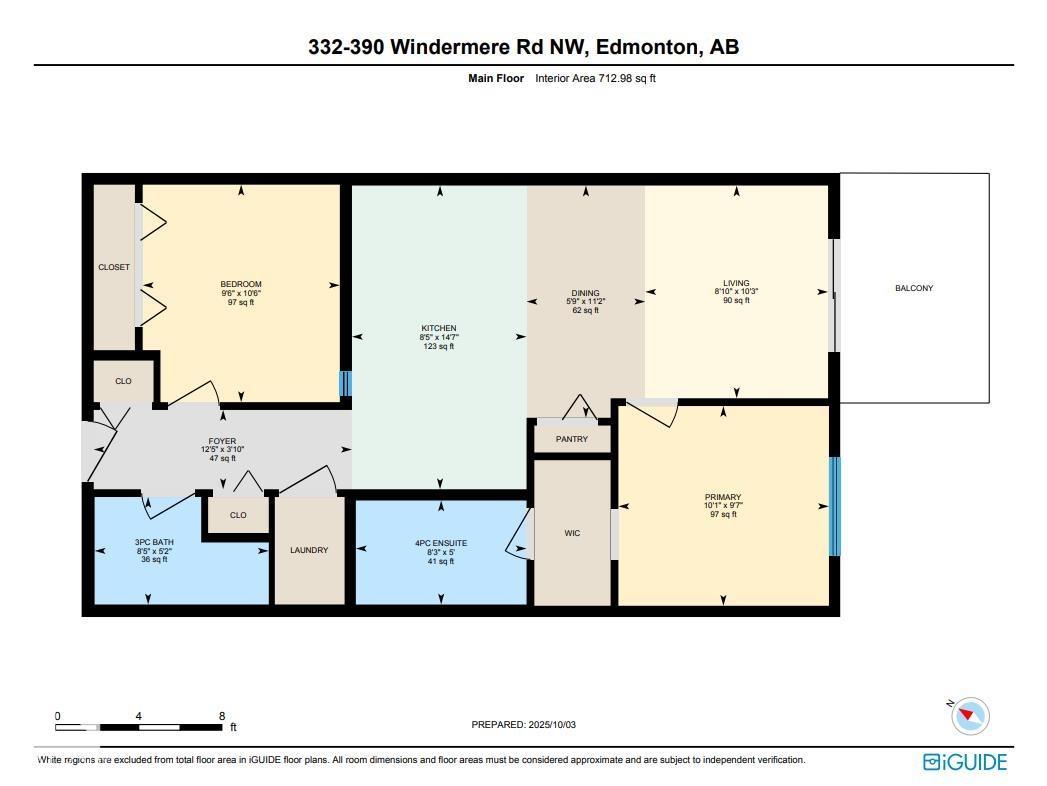#332 390 Windermere Rd Nw, Edmonton, Alberta  T6W 0R1 - Photo 3 - E4461420