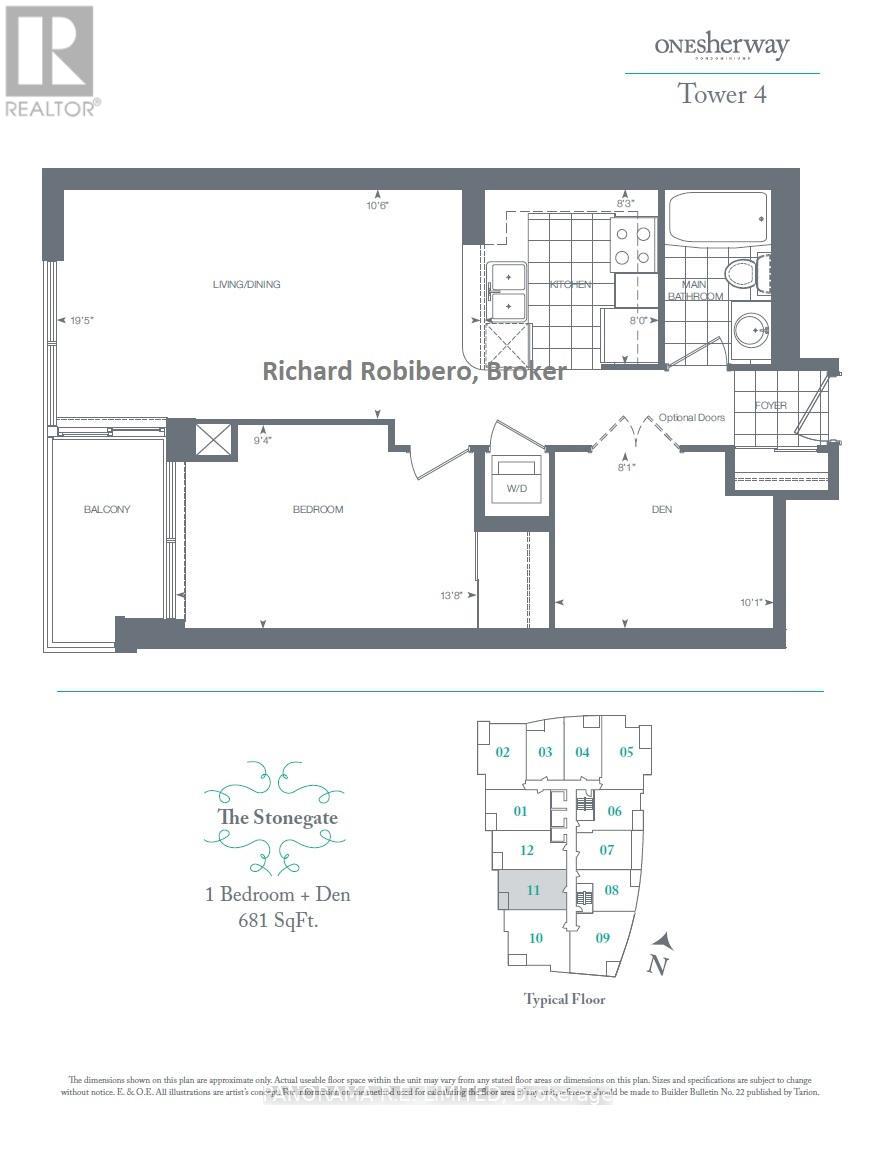 2311 - 205 Sherway Gardens Road, Toronto, Ontario  M9C 0A5 - Photo 16 - W12453504