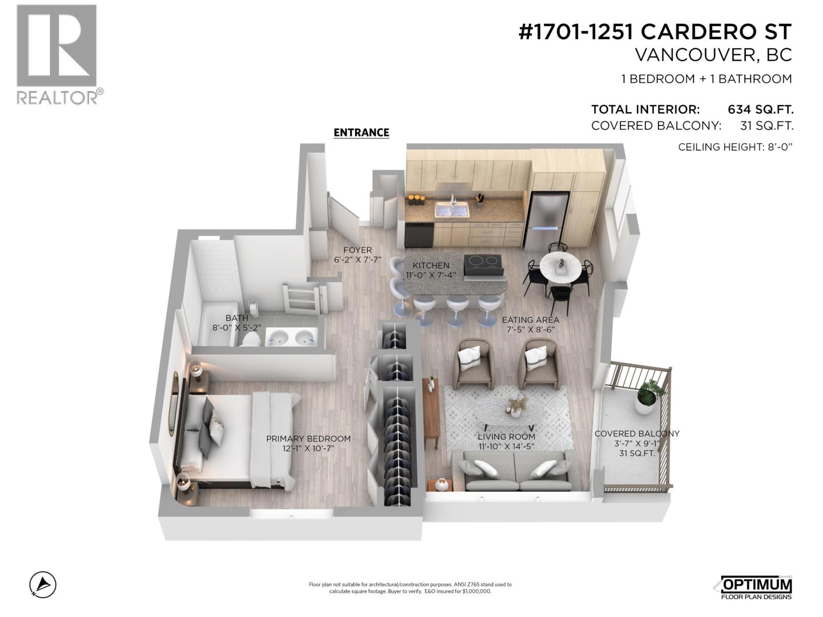1701 1251 Cardero Street, Vancouver, British Columbia  V6G 2H9 - Photo 29 - R3057022