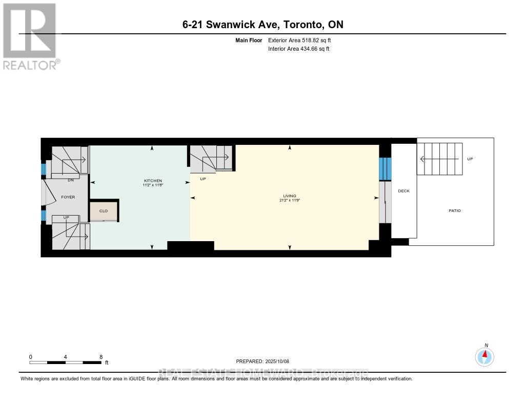 6 - 21 Swanwick Avenue, Toronto, Ontario  M4E 1Z2 - Photo 32 - E12451893