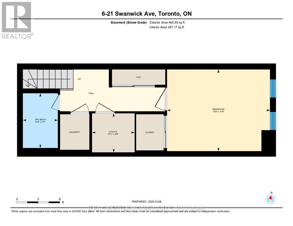6 - 21 Swanwick Avenue, Toronto, Ontario  M4E 1Z2 - Photo 35 - E12451893