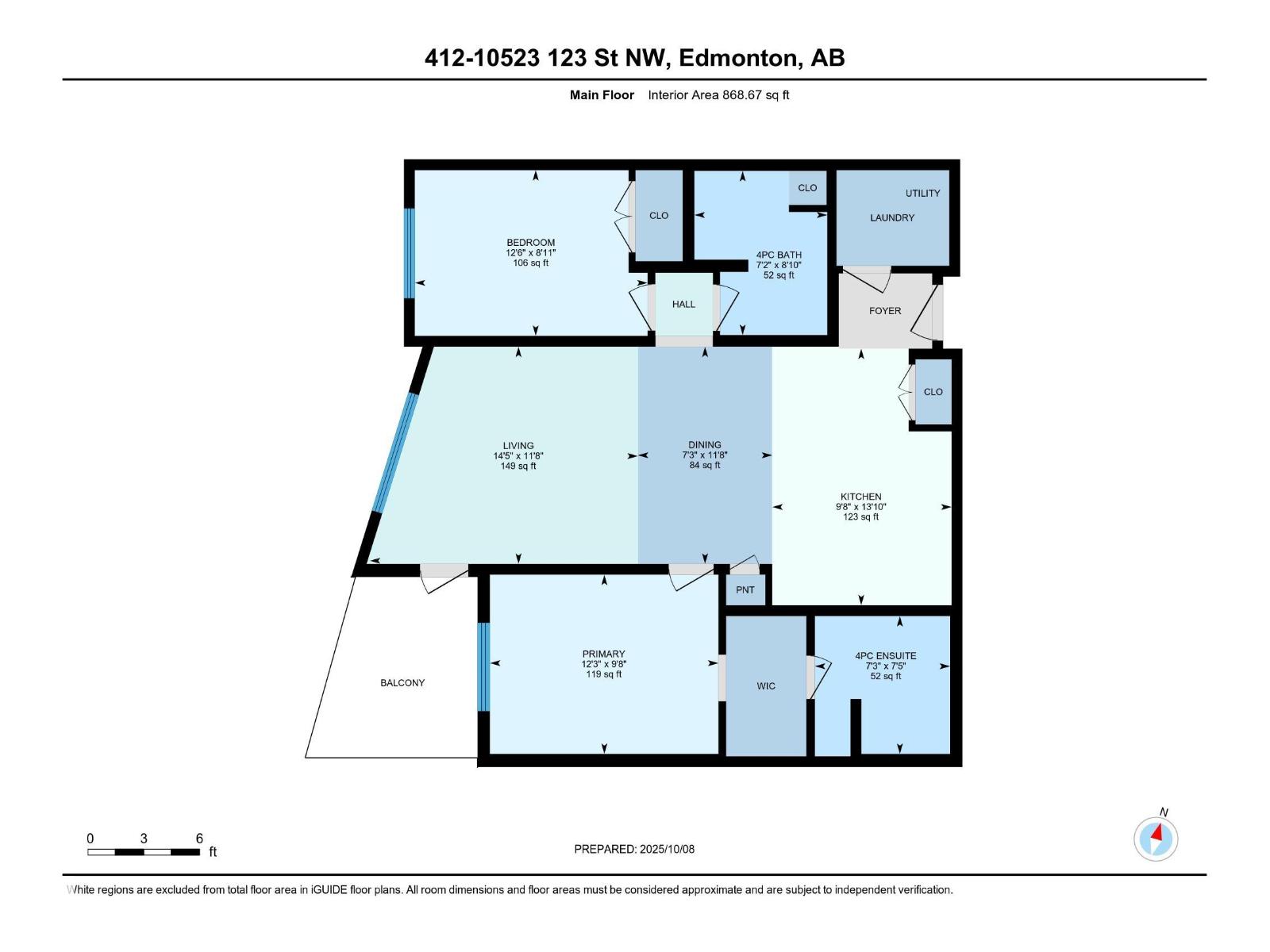 #412 10523 123 St Nw, Edmonton, Alberta  T5N 1N9 - Photo 47 - E4461445