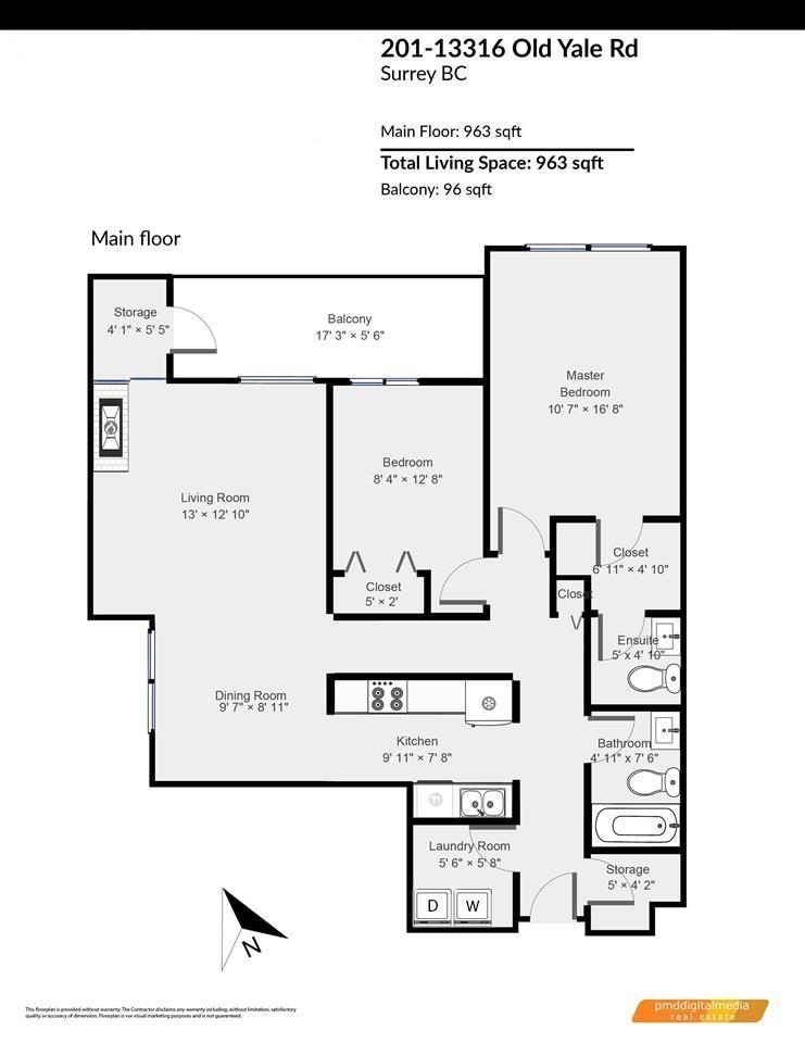 201 13316 Old Yale Road, Surrey, British Columbia  V3T 5J5 - Photo 29 - R3056630
