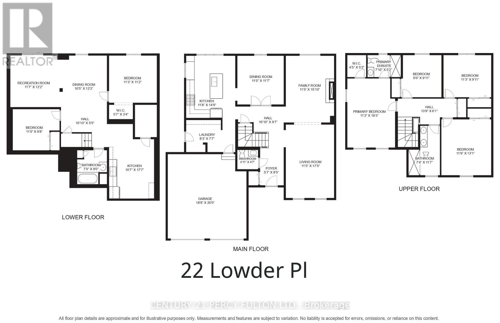 22 Lowder Place, Whitby, Ontario  L1N 8B9 - Photo 12 - E12452406