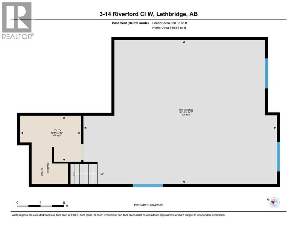 3, 14 Riverford Close W, Lethbridge, Alberta  T1K 8K8 - Photo 23 - A2061856