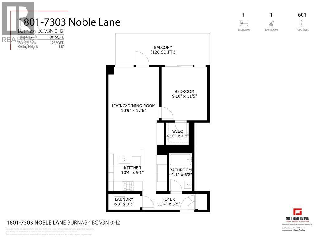 1801 7303 Noble Lane, Burnaby, British Columbia  V3N 0H2 - Photo 25 - R3057117