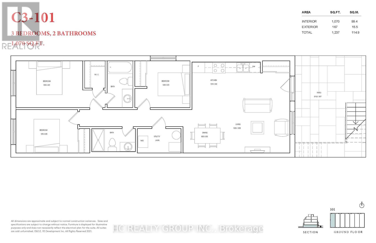 C3-101 - 3425 Sheppard Avenue E, Toronto, Ontario  M1T 0C5 - Photo 25 - E12455186