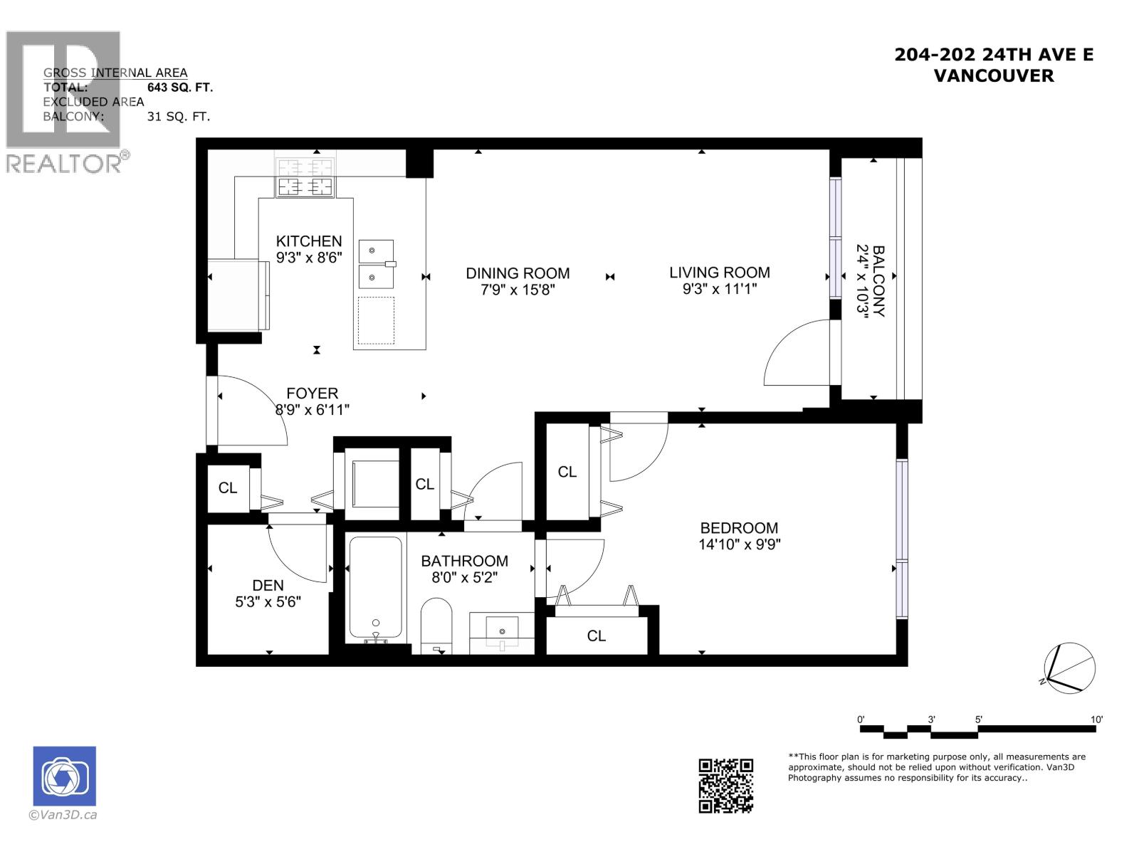 204 202 E 24th Avenue, Vancouver, British Columbia  V5V 1Z6 - Photo 20 - R3050951