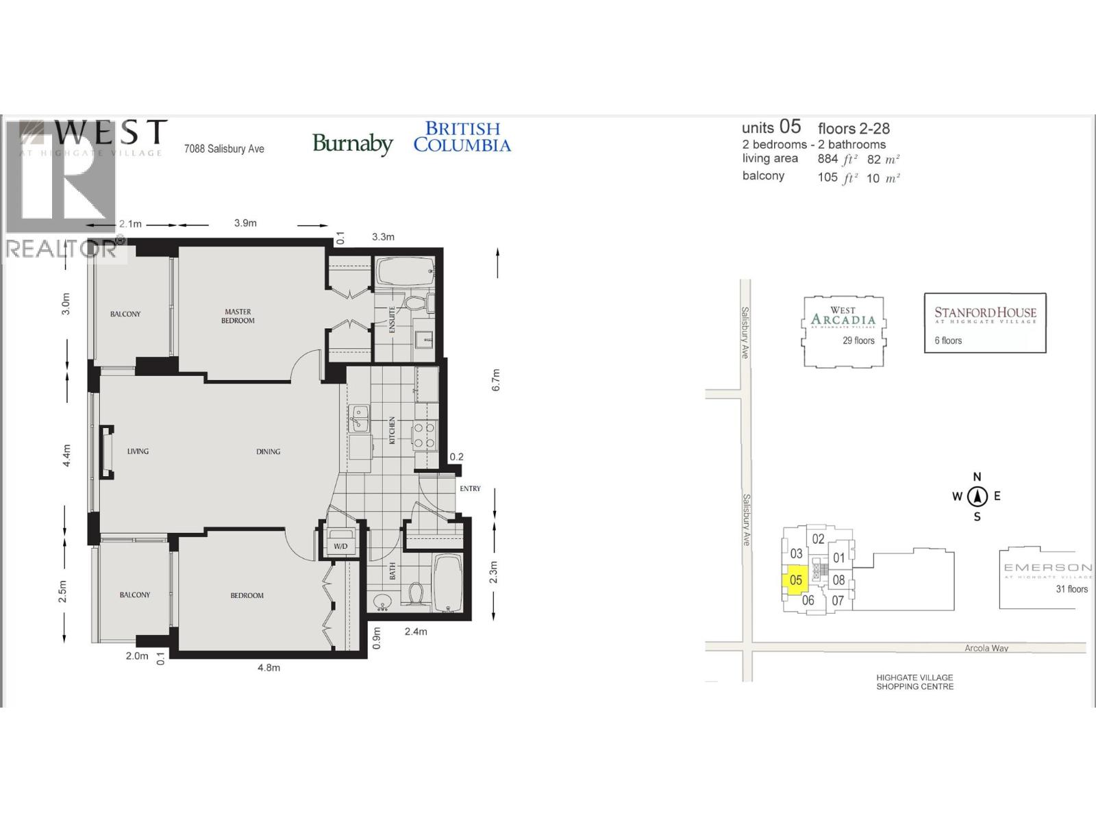 1205 7088 Salisbury Avenue, Burnaby, British Columbia  V5E 0A4 - Photo 35 - R3056381