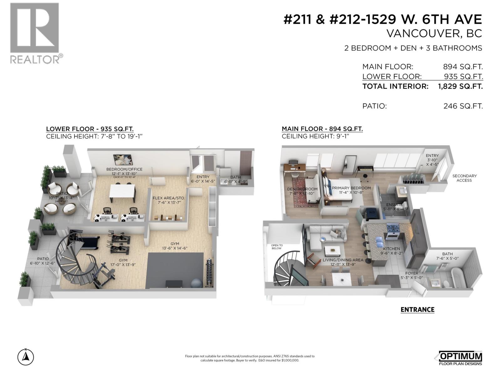 211&212 1529 W 6th Avenue, Vancouver, British Columbia  V6J 1R1 - Photo 32 - R3047683