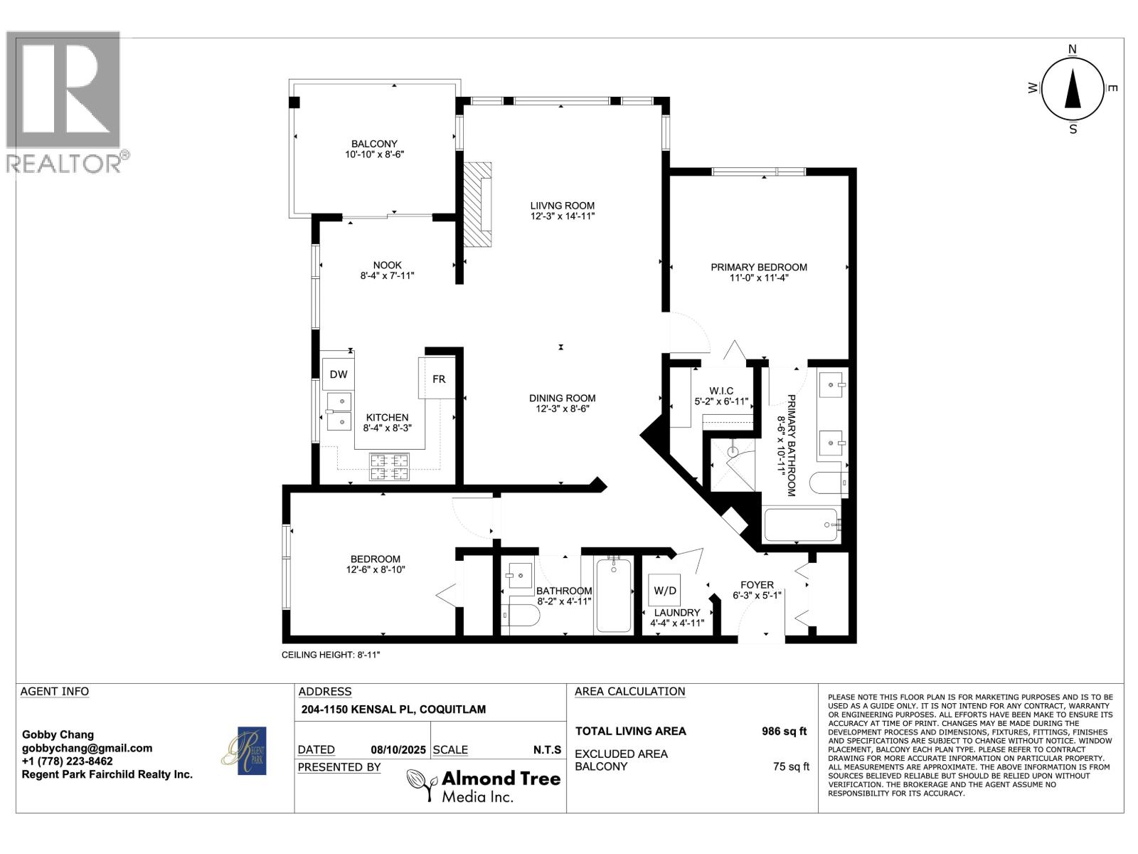 204 1150 Kensal Place, Coquitlam, British Columbia  V3B 0H4 - Photo 23 - R3057169