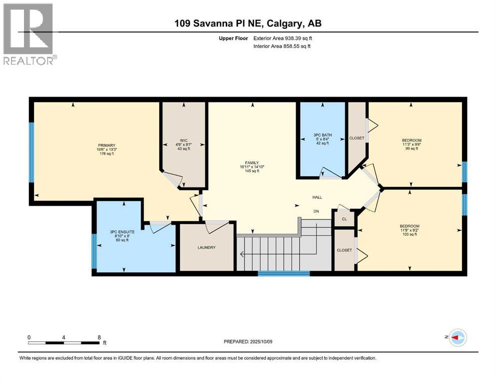 109 Savanna Place Ne, Calgary, Alberta  T3J 5P9 - Photo 49 - A2263590