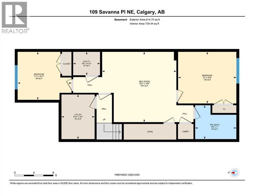 109 Savanna Place Ne, Calgary, Alberta  T3J 5P9 - Photo 50 - A2263590