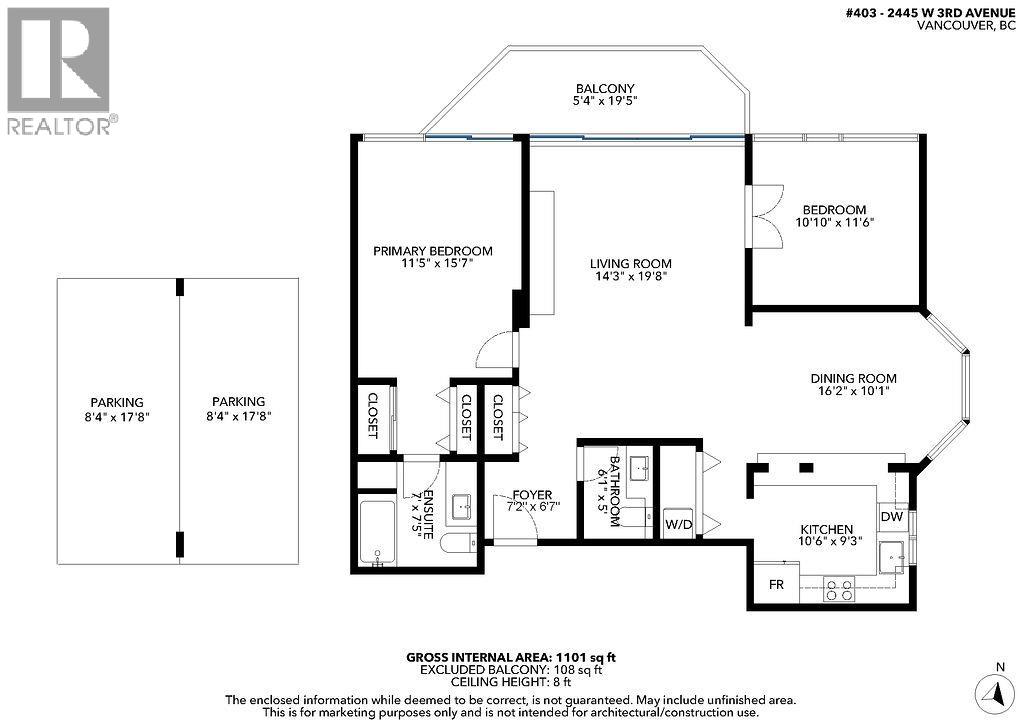 403 2445 W 3rd Avenue, Vancouver, British Columbia  V6K 4K6 - Photo 24 - R3057279