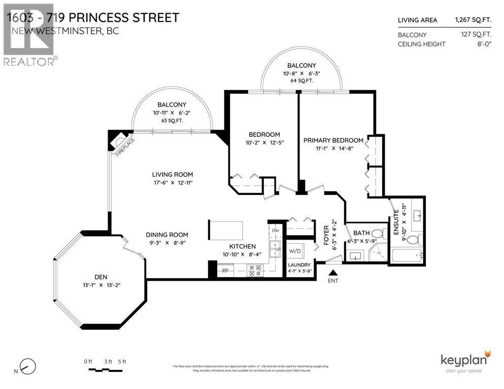 1603 719 Princess Street, New Westminster, British Columbia  V3M 6T9 - Photo 34 - R3055155