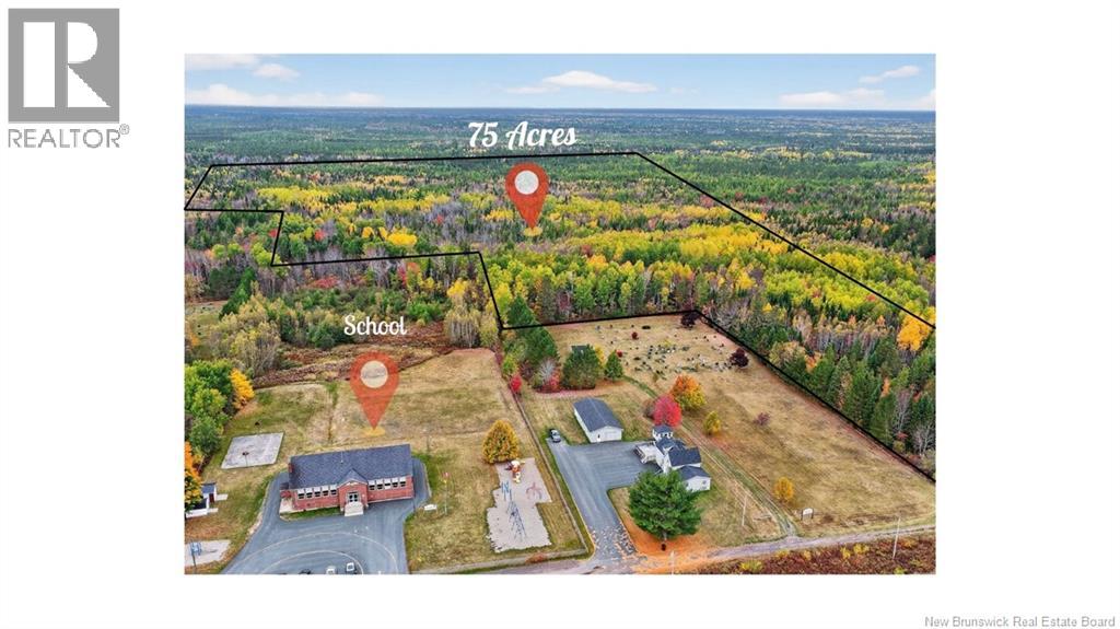 Land On West Side Harcourt Road, Adamsville, New Brunswick  E4T 2Y3 - Photo 1 - NB128324
