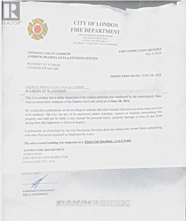 Photo 50 of 50 for 96 Emery Street W