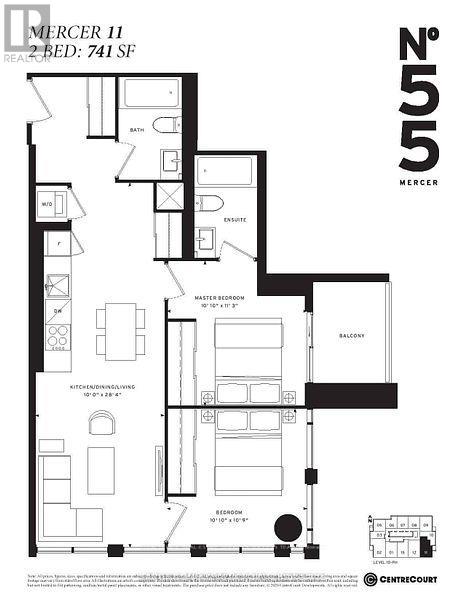 4711 - 55 Mercer Street, Toronto, Ontario  M5V 3W2 - Photo 34 - C12456914