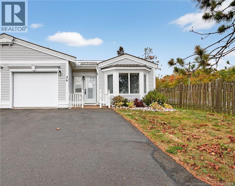 50 Mcauley Drive Unit# 26, Moncton, New Brunswick  E1A 6R2 - Photo 1 - NB128361