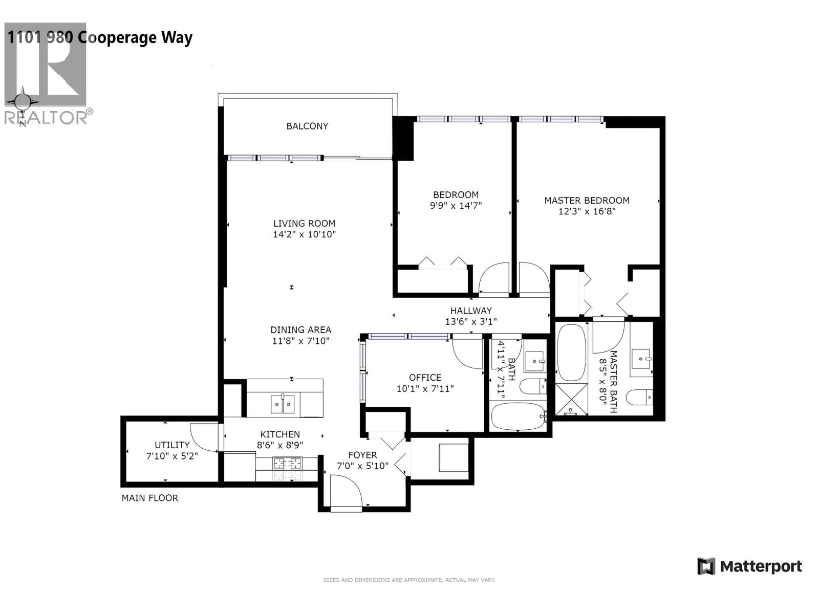 1101 980 Cooperage Way, Vancouver, British Columbia  V6B 0C3 - Photo 13 - R3057326